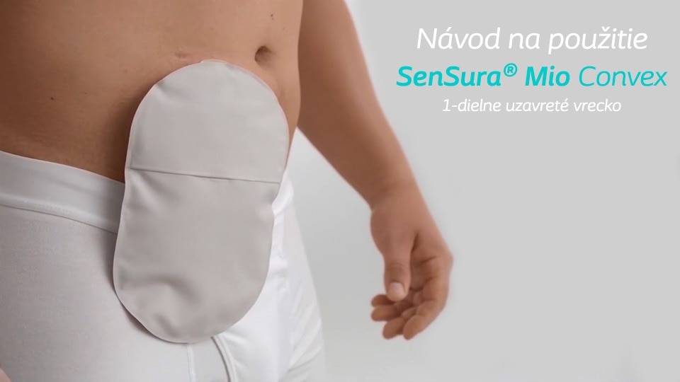 SenSura® Mio Convex 1-dielne uzavreté vrecko