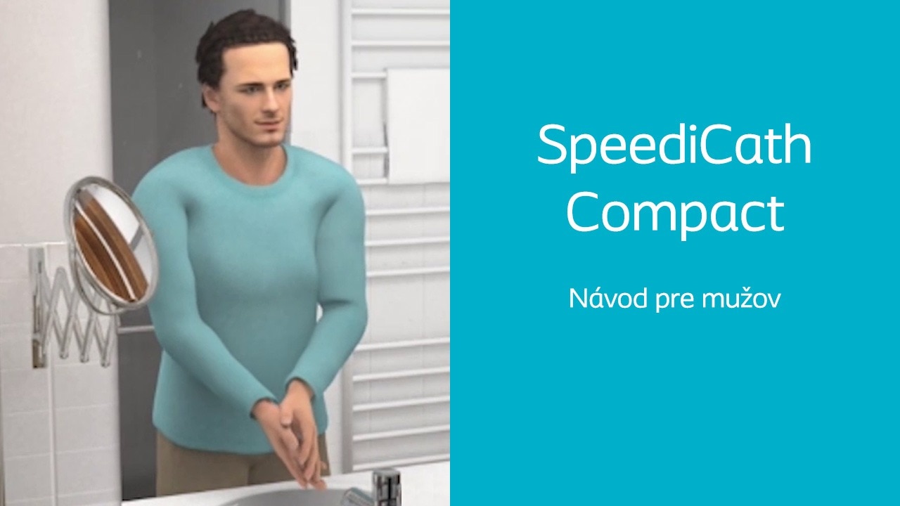 3. SpeediCath Compact - Návod pre mužov