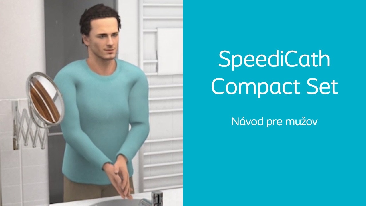 5. SpeediCath Compact Set - Návod pre mužov