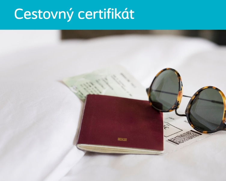 Cestovný certifikát